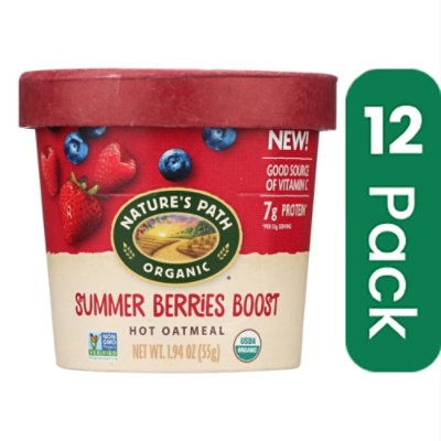 Nature's Path Organic Summer Berries Oatmeal - 1.94 oz (Pack of 12)
