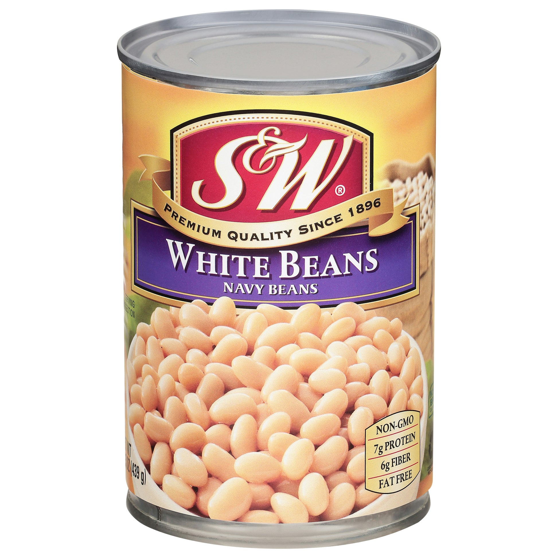 S & With Bean White Small 15 oz (Pack of 12)