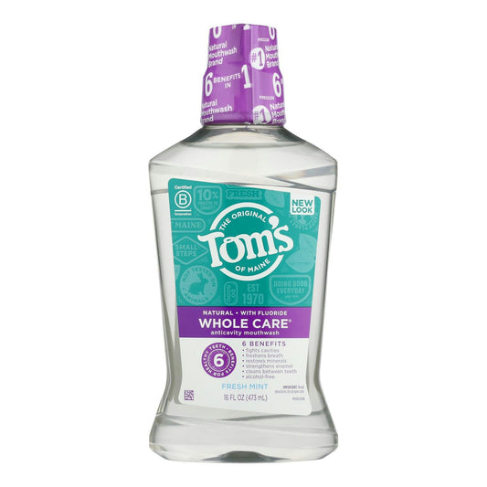 Tom's Of Maine - Mouthwash Fresh Mint Whlc - 16 fl. oz (Pack of 3)