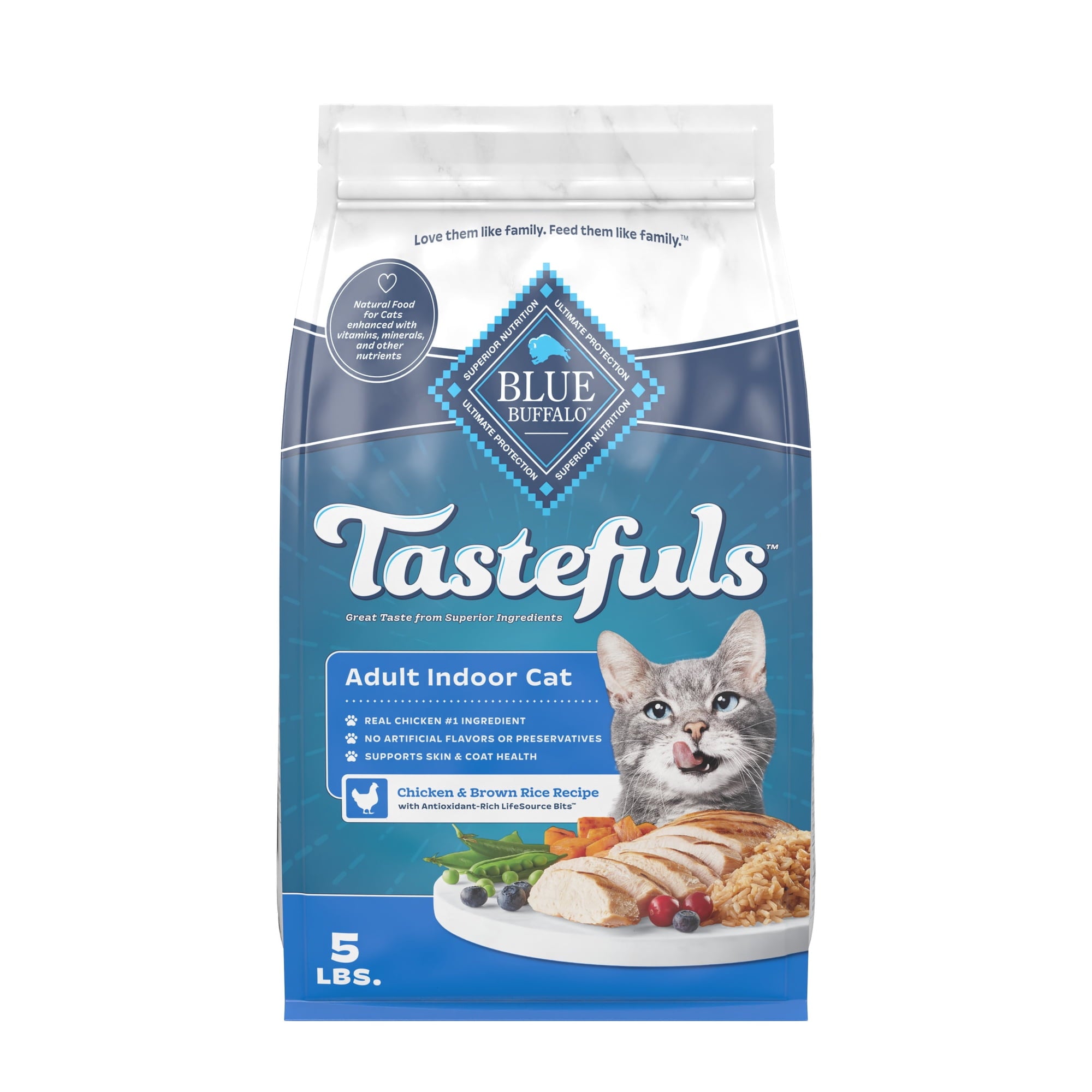 Blue Buffalo Indoor Formula Chicken & Brown Rice Cat Food