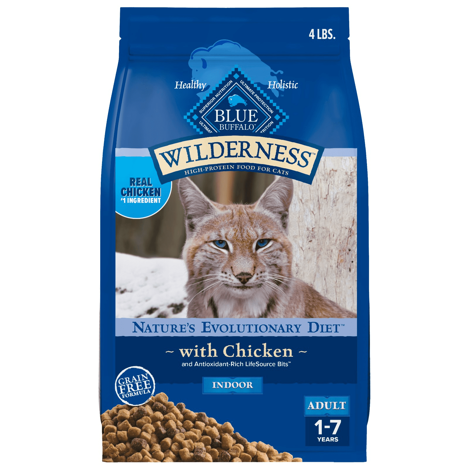 Blue Buffalo Food Cat Adult Chicken Indoor