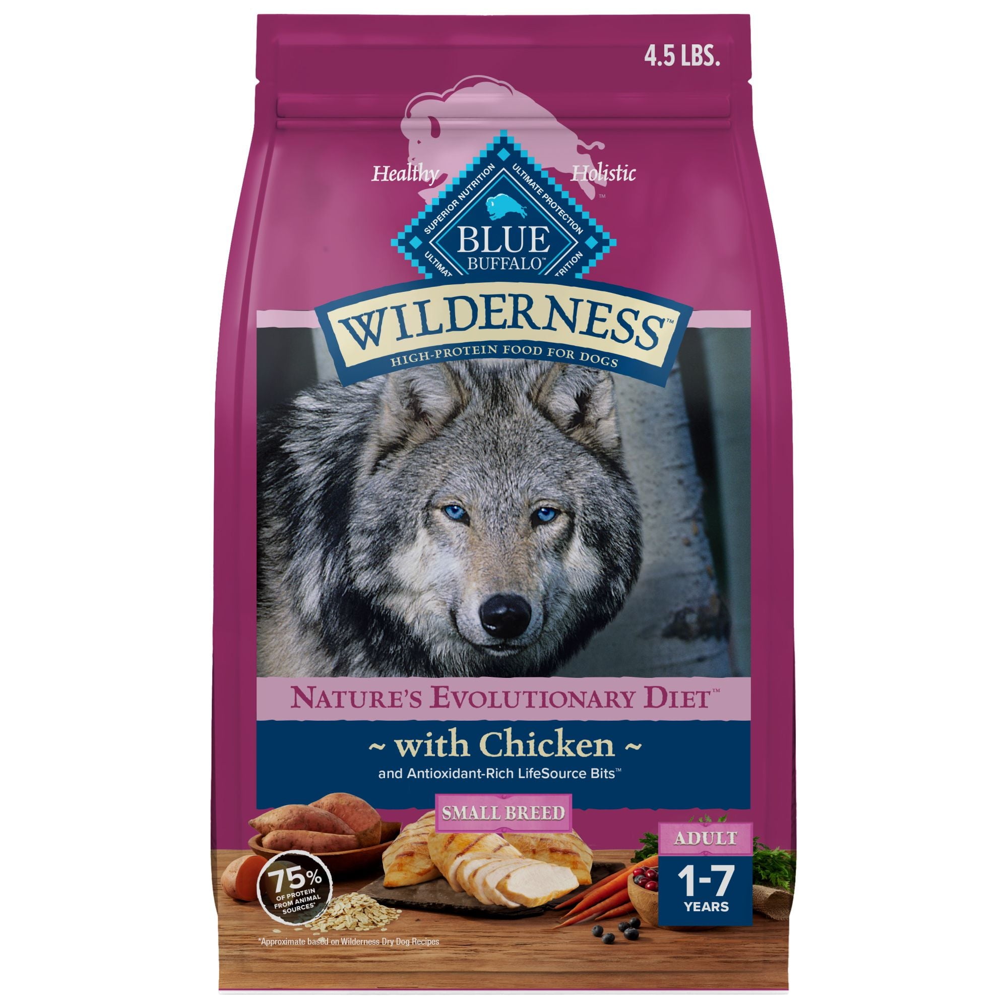 Blue Buffalo Dog Food Small Breed Adult Chicken