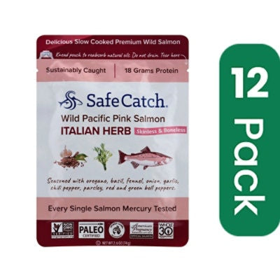 Safecatch Salmon Italian Herb Pouch