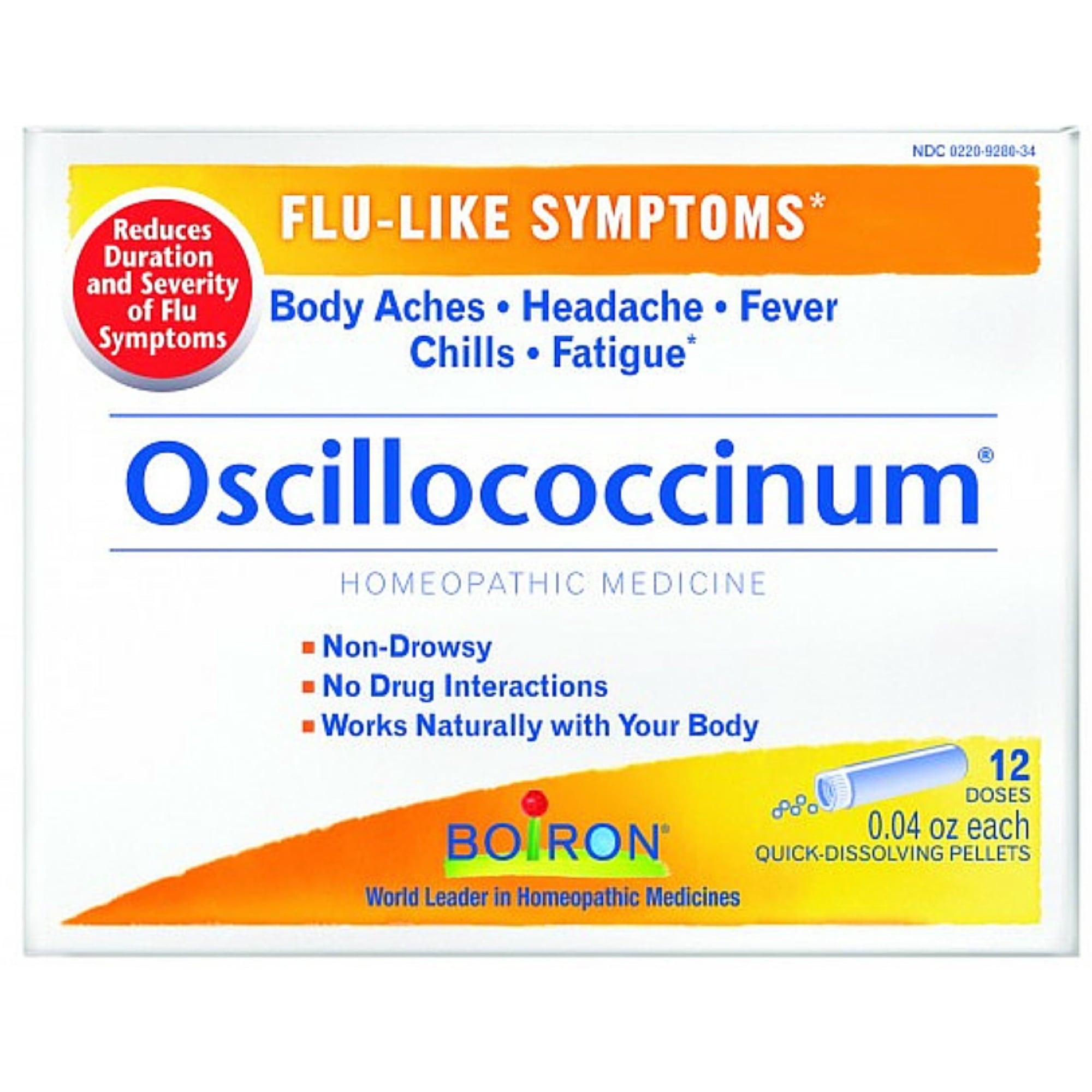 BOIRON (Pack of 3) Boiron Oscillococcinum 12 Capsules