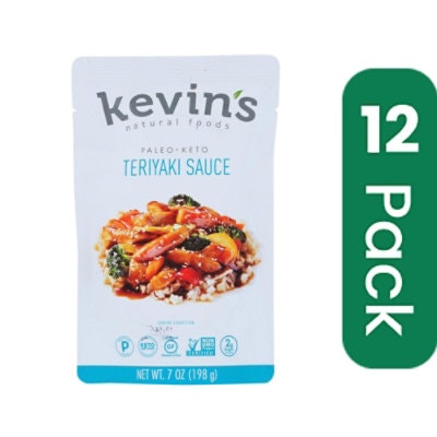 Kevin's Natural Foods - Sauce Teriyaki 7 oz (Pack of 12)