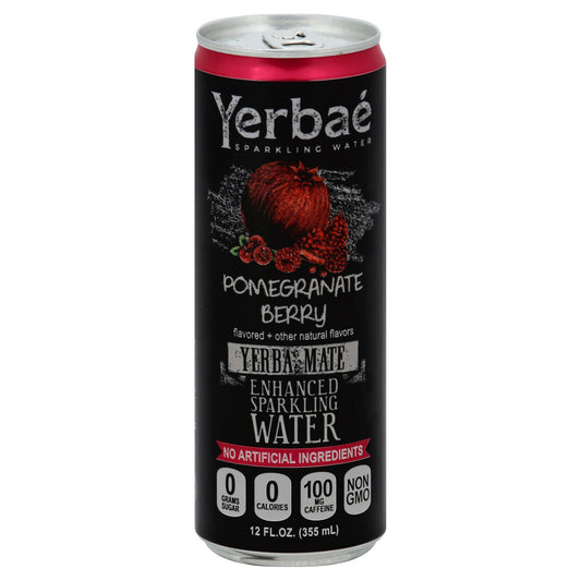 Yerbae Water Enhncd Sparkling Pomegranate Berry 12 FO (Pack of 12)