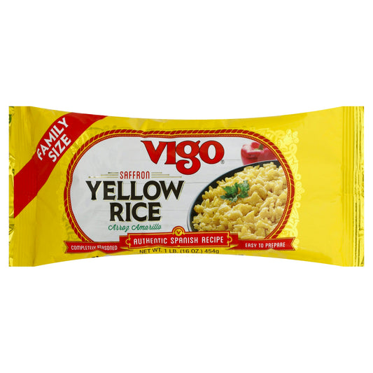 Vigo Rice Yellow 16 oz (Pack of 12)