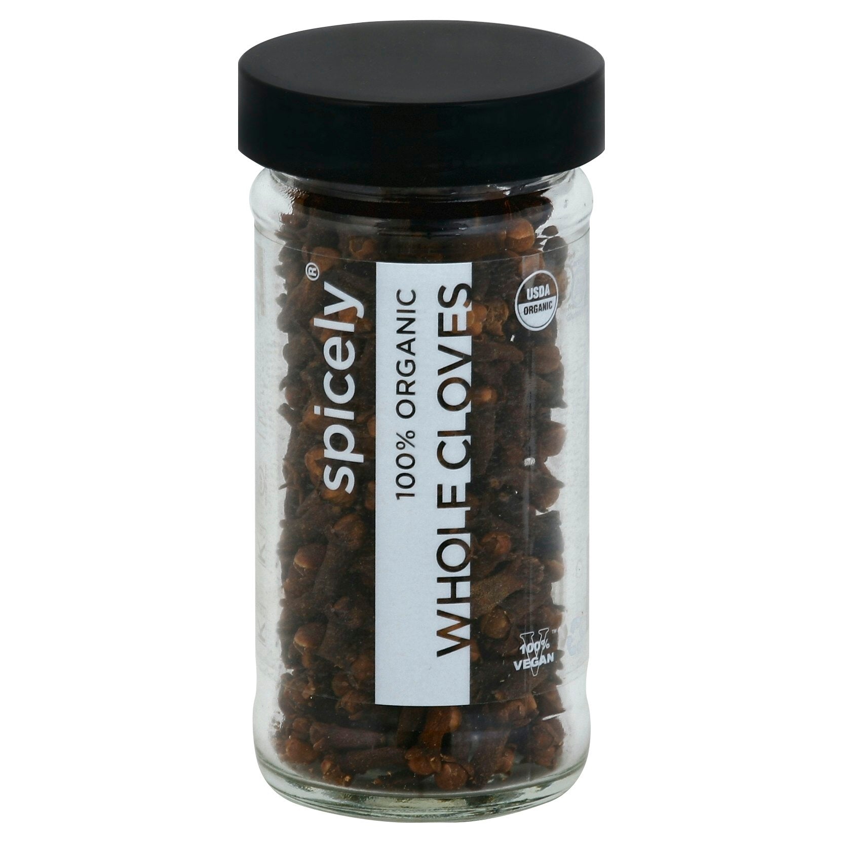 Spicely Organics Spice Cloves Whole Jar