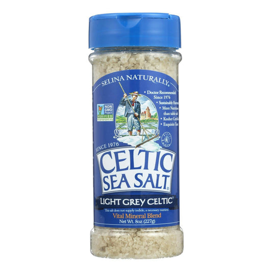 Celtic Sea Salt Sea Salt Light Grey - 8 oz (Pack of 6)