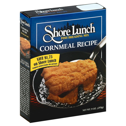 Shore Lunch Mix Butter Cornmeal 9 Oz (Pack of 10)