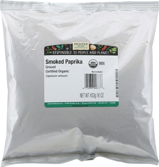Frontier Herb Paprika Smoked Ground 16 Oz