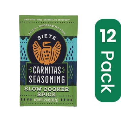 Siete - Seasoning Carnitas 1.29 oz (Pack of 12)