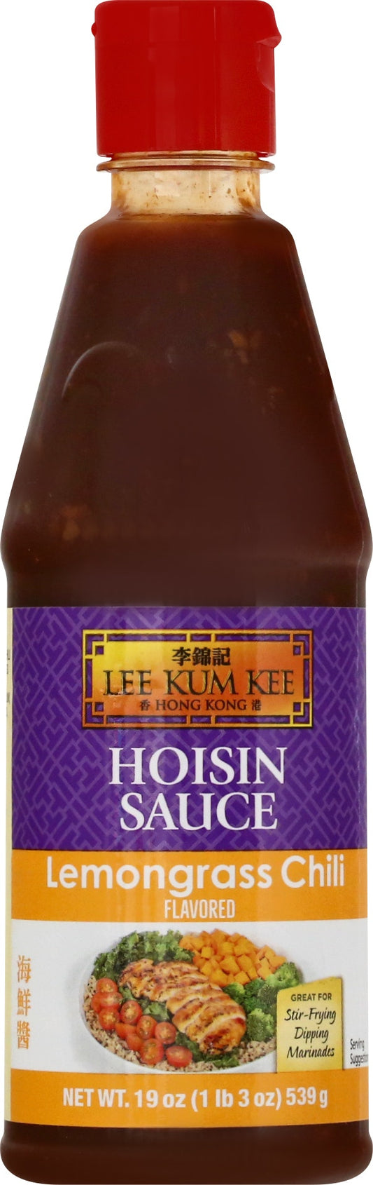 Lee Kum Kee Hoisin Sauce Lmngrss Chli - 19 OZ (Pack of 6)