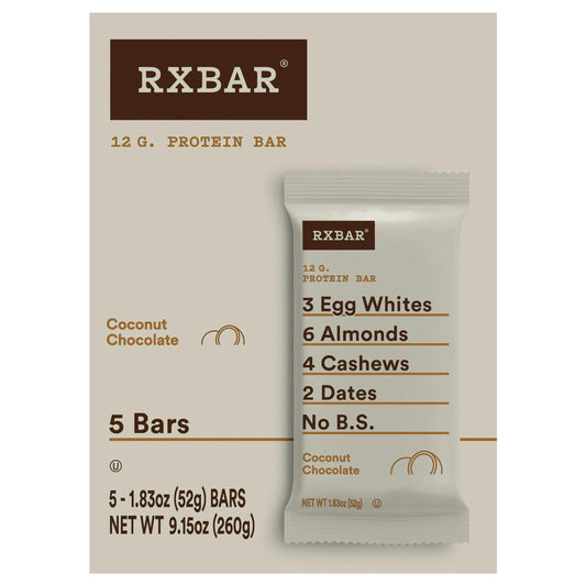 Rxbar Bar Coconut Chocolate 5 Pk (Pack of 6)