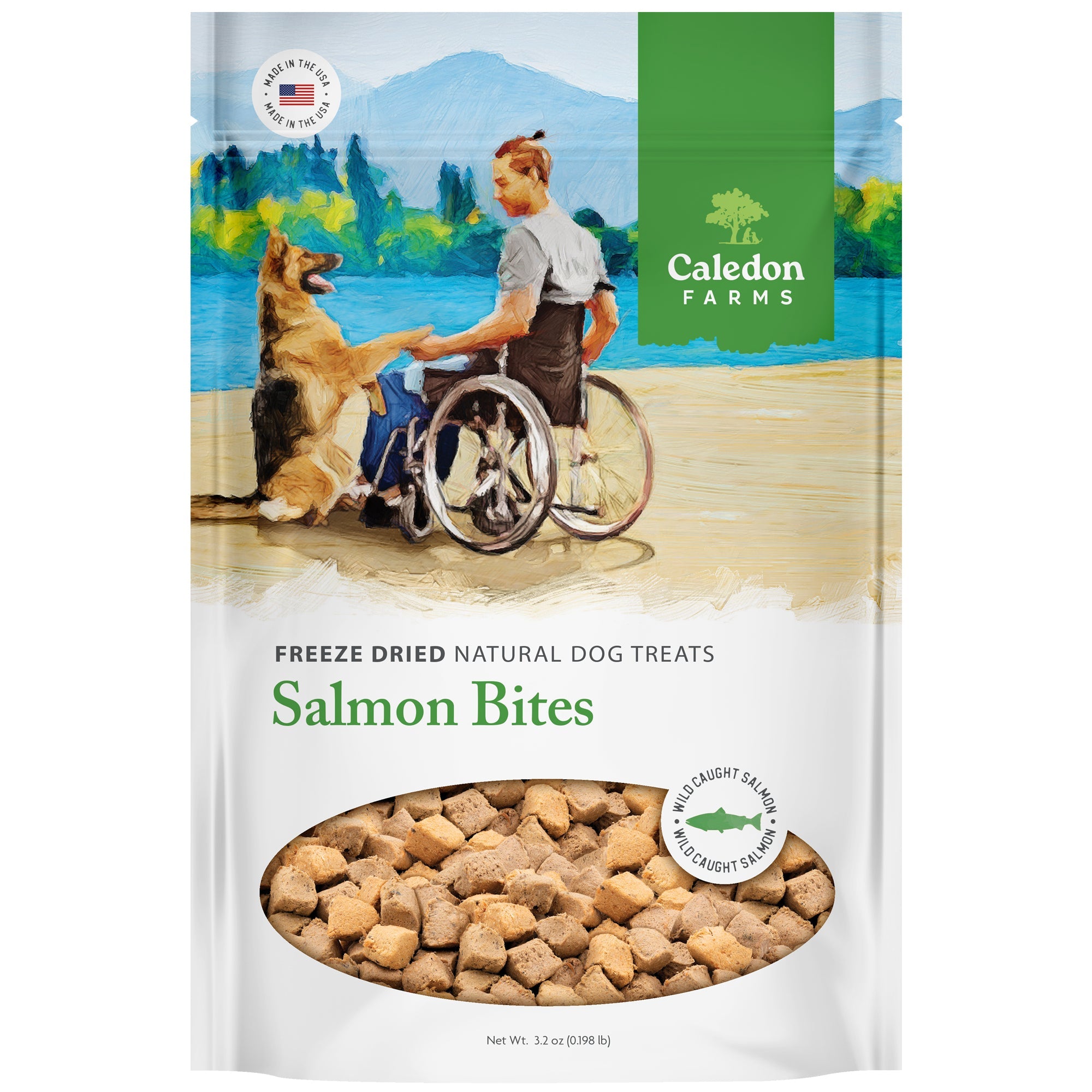 Caledon Farms Treat Dog Freeze Dried Salmon