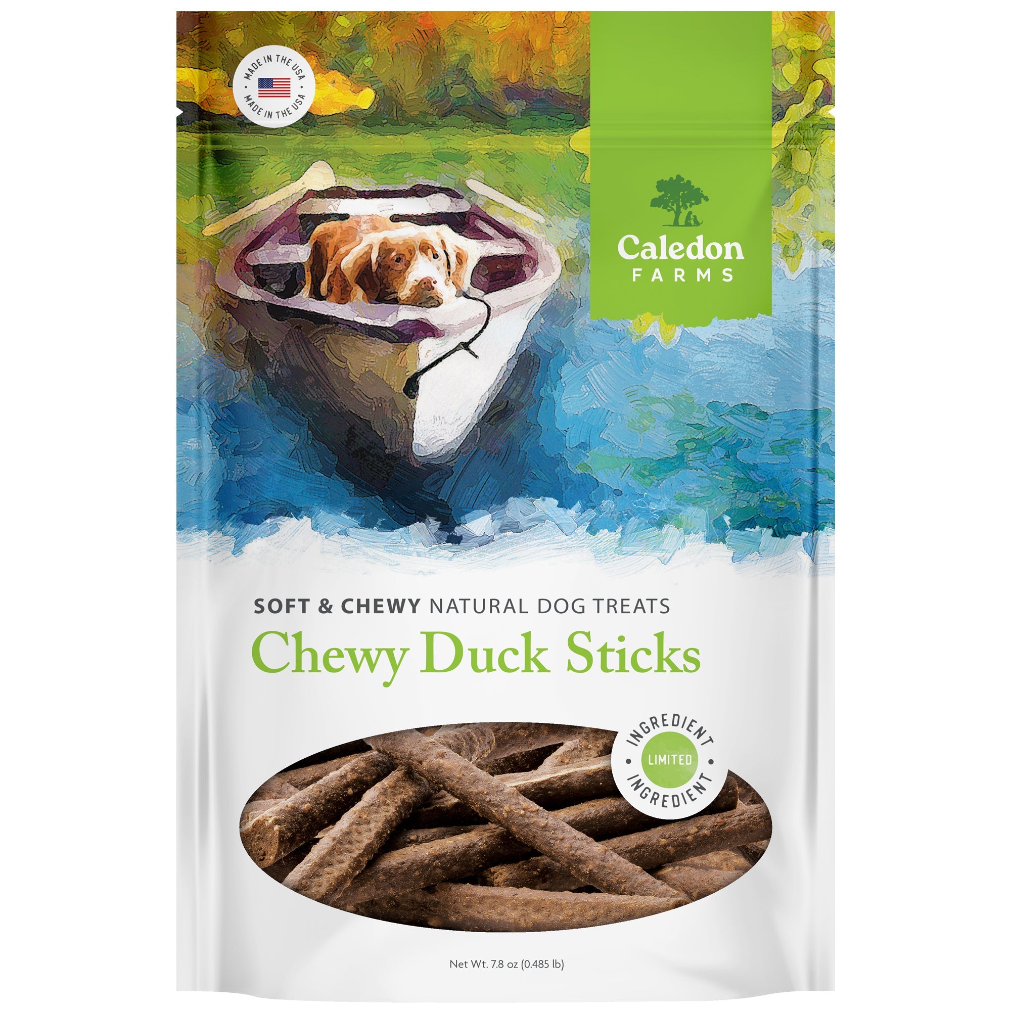 Caledon Farms Dog Treat Chewy Duck Sticks
