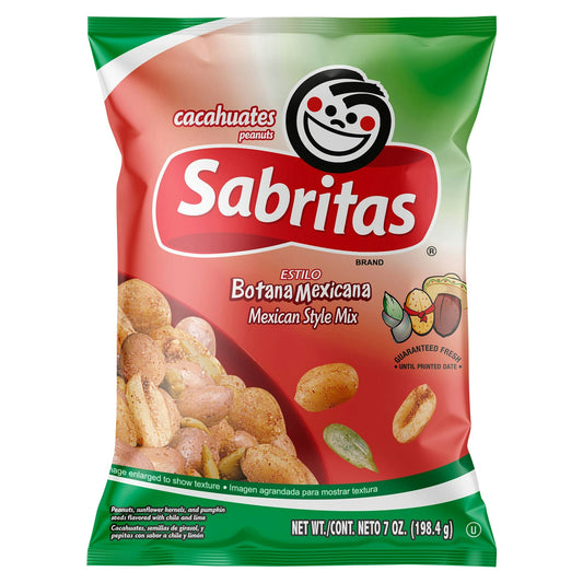 Gamesa Sabritas Peanut Mexican Style 7 Oz (Pack of 12)