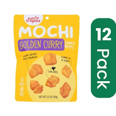 Sun Tropics Tokyo Curry Mochi Rice Bites 3.50 oz (Pack of 12)