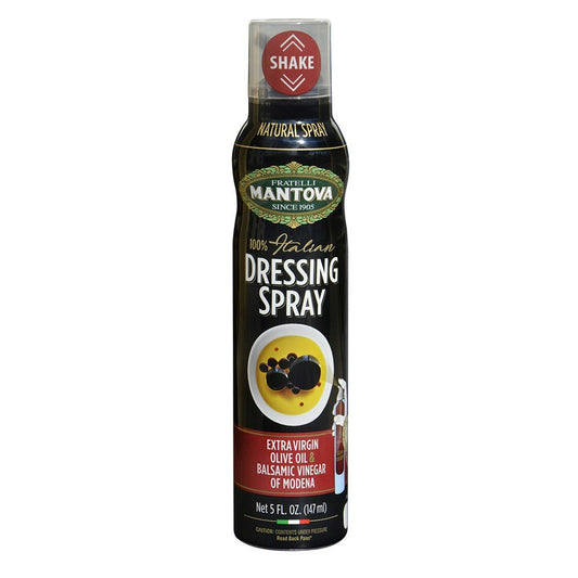 Mantova Salad Dressing Spray 5 oz (Pack of 6)