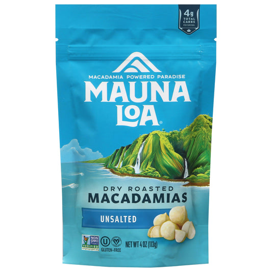 Mauna Loa Unsalted Mac Sub - 4 OZ (Pack of 6)