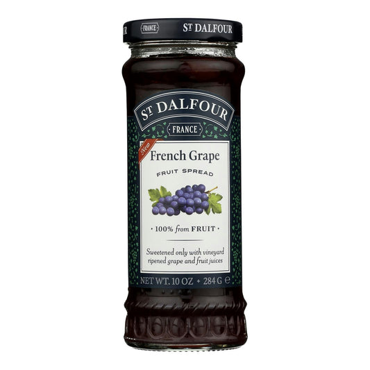 St Dalfour - French Grape 100% Fruit - 10 oz (Pack of 6)