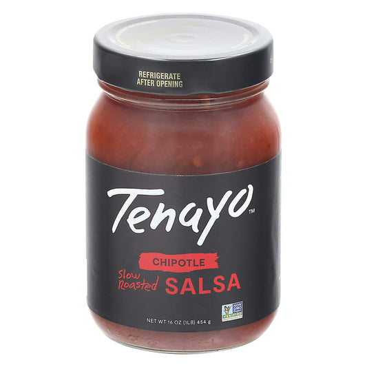 Tenayo Salsa Chipotle Slow Roasted 16 oz (Pack of 6)