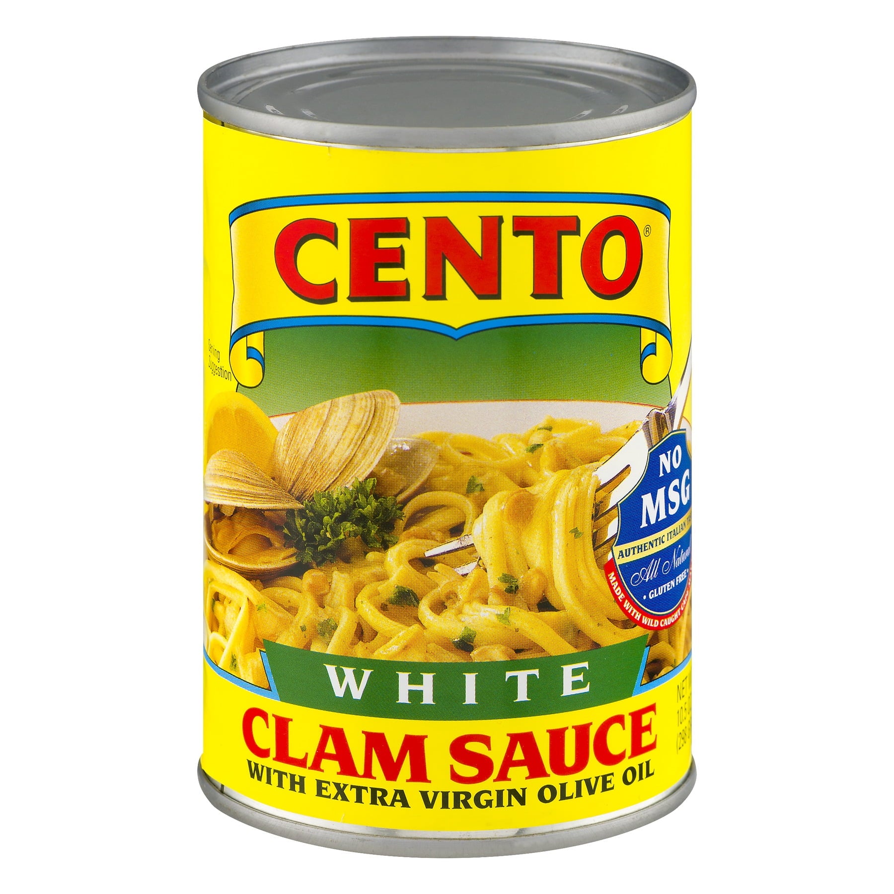 CENTO (Pack of 18) Cento Clam White Sauce 10.5 Oz