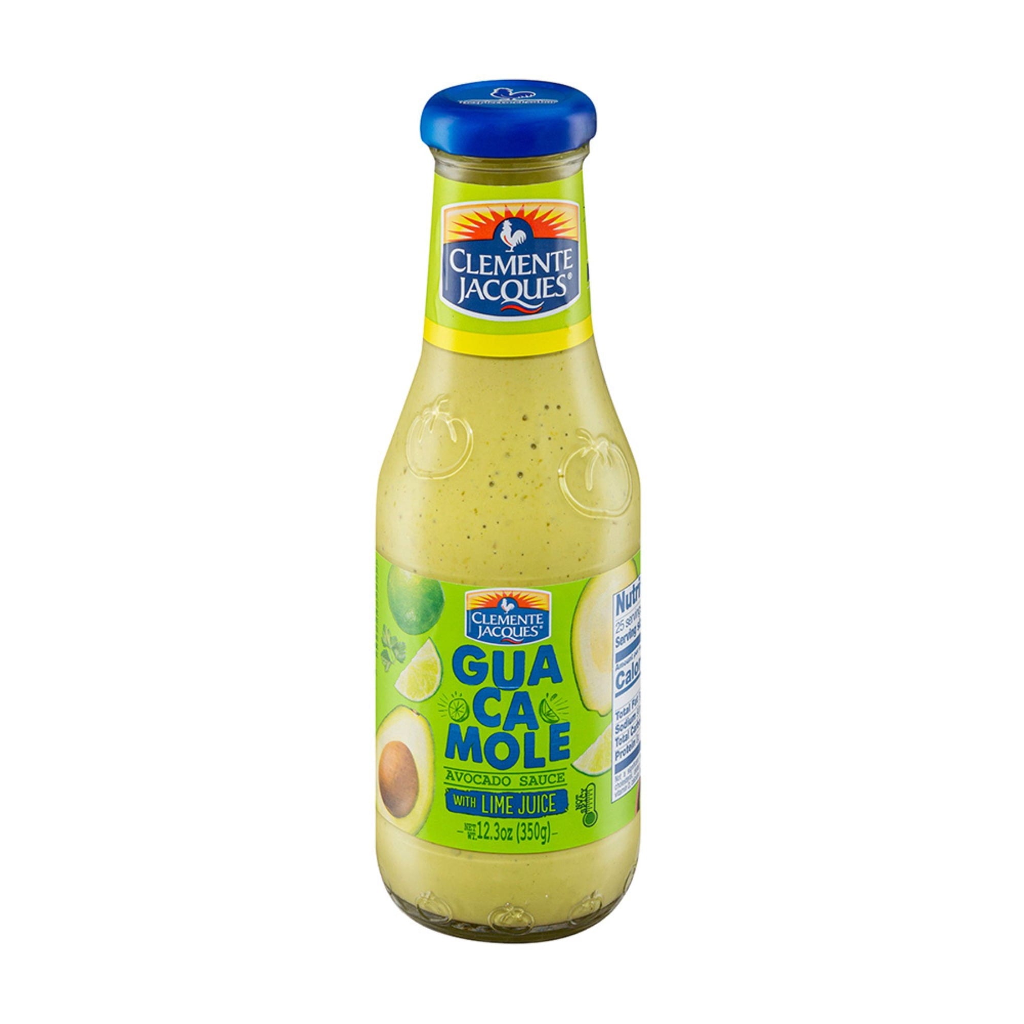 CLEMENTE JACQUE (Pack of 18) Clemente Jacque Sauce Avocado Lime Authentic Mexican Condim 12.3 Oz