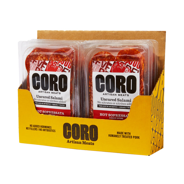 Coro Foods Salami Hot Spicy Uncured