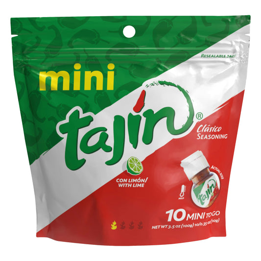 Tajin Tajin Mini Pouch 10 Pieces 3.5 oz (Pack of 8)