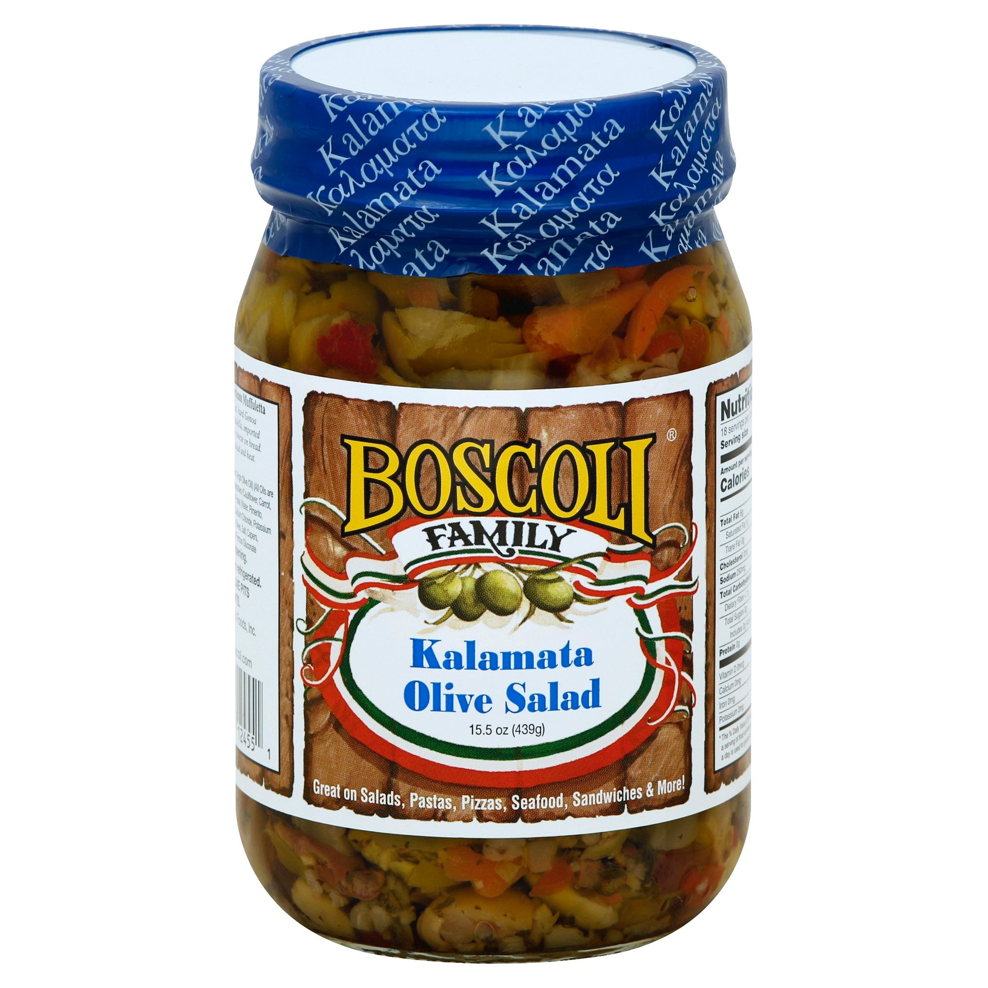 Boscoli Kalamata Olive Salad 16 Oz Pack of 6