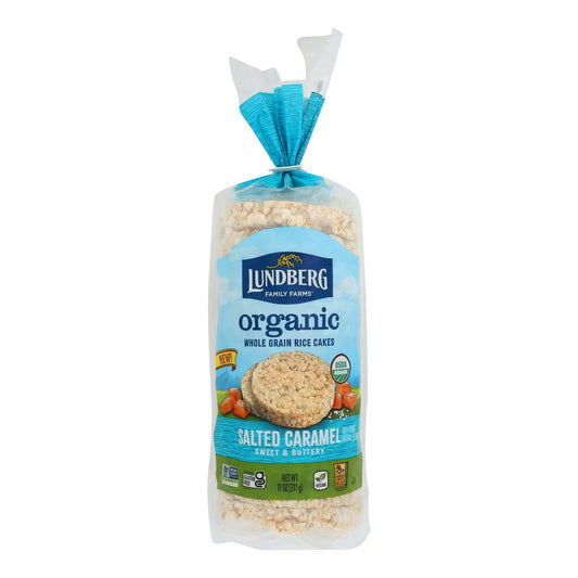 Lundberg Family Farms - Rice Cake Salted Caramel 11 oz (Pack of 6)