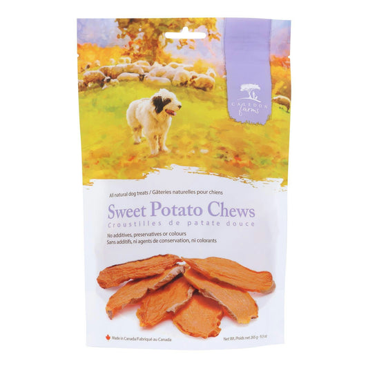Caledon Farms - Dog Treat Sweet Potato Chew 9.3 oz (Pack of 4)