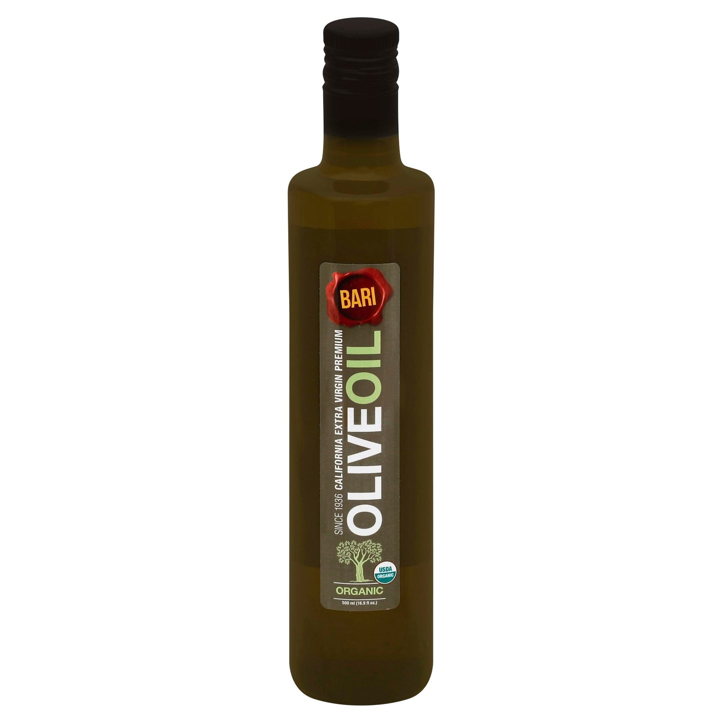 Bari Oil Olive Extra Virgin Org 500 Ml (Pack of 6)
