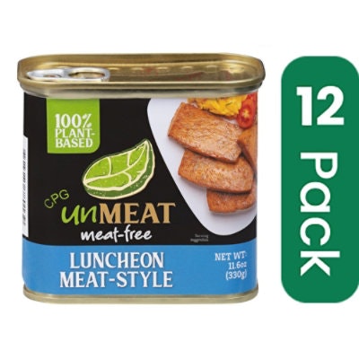 Unmeat Meat Free Luncheon Meat 11.6 oz (Pack of 12)