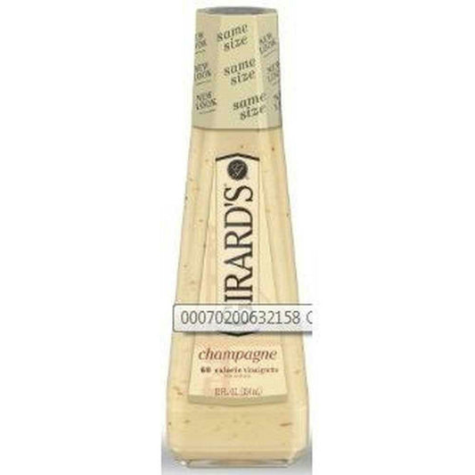 Girards Champagne 60 Calorie Vinaigrette Salad Dressings - 12 Fluid Ounce (Pack of 6)