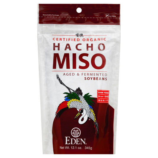 Eden Foods Miso Hacho Soy Organic 12.1 Oz Pack of 12