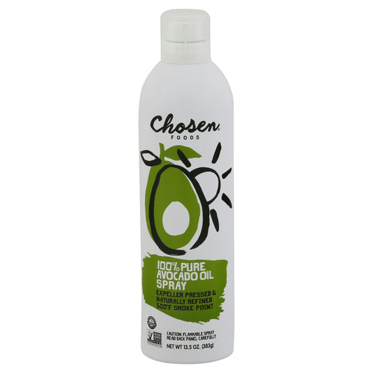 Chosen Foods Spray Oil Avocado 13.5 oz (Pack of 6)