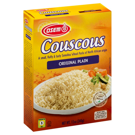 Osem Couscous North African 12 Oz (Pack of 12)