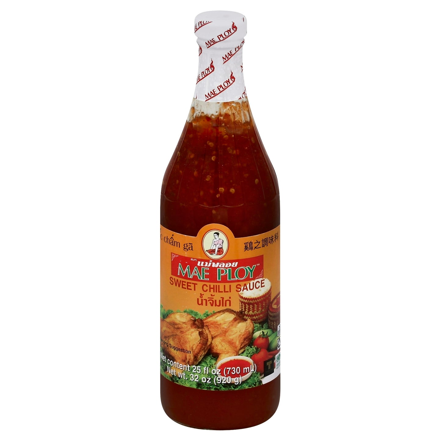 Mae Ploy Sauce Sweet Chili 32 oz (Pack of 6)