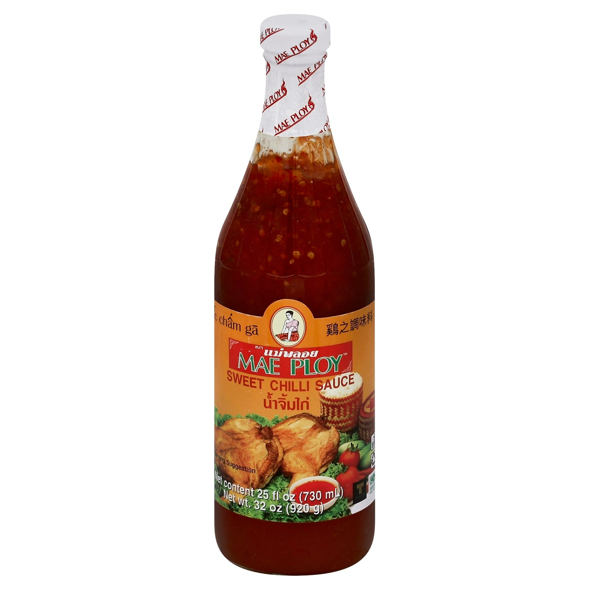 Mae Ploy Sauce Sweet Chili 32 oz (Pack of 6)