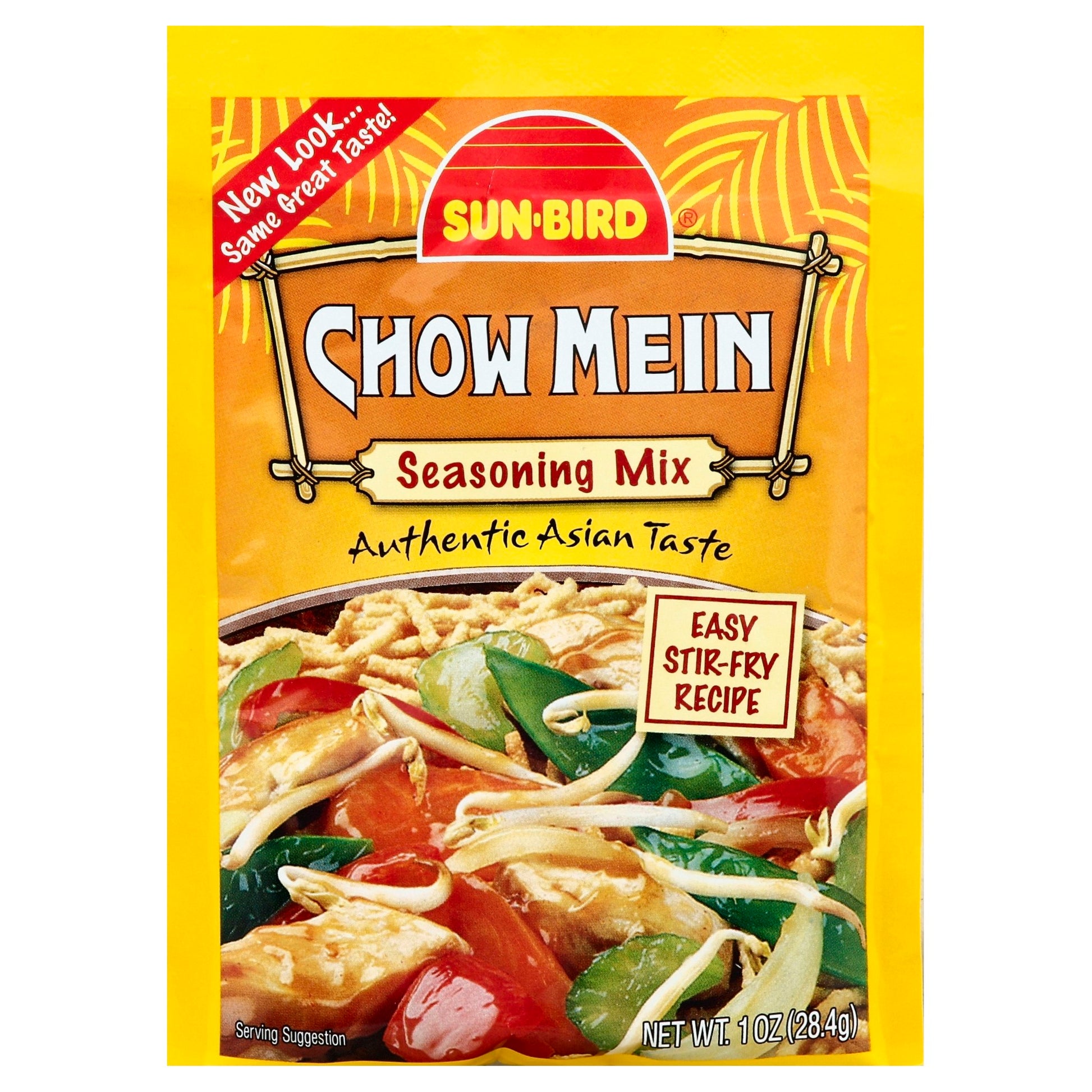 Sunbird Mix Seasoning Chow Mein 1 oz (Pack of 24)