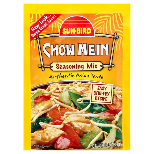 Sunbird Mix Seasoning Chow Mein 1 oz (Pack of 24)