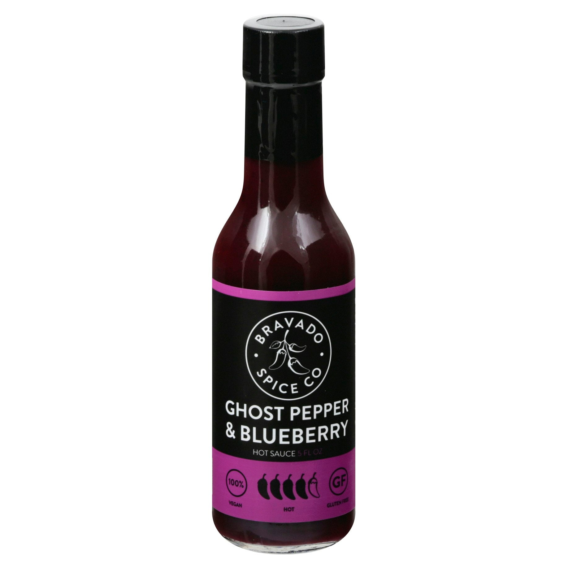 Bravado Spice Sauce Hot Ghost Pepper Blueberry