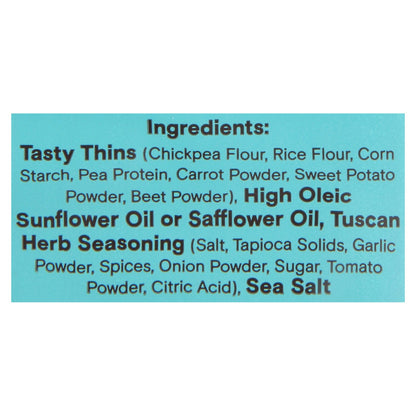 Biena Llc - Tasty Thins Tuscan Herb 4 oz (Pack of 12)