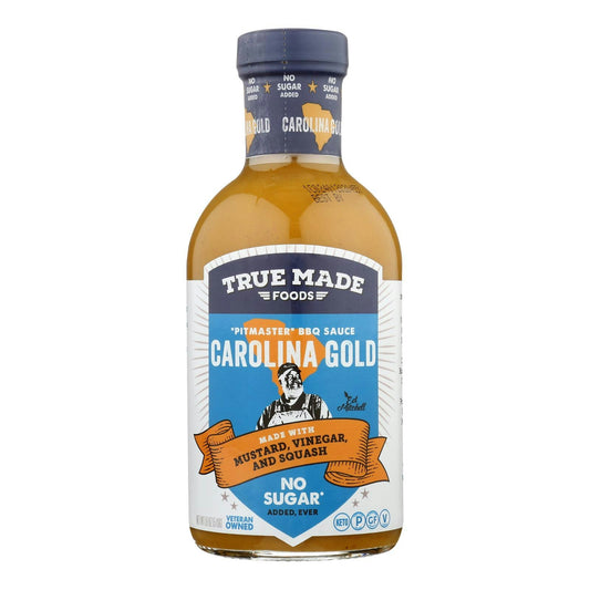 True Made Foods - Sauce Barbeque Carolina Gold 18 oz (Pack of 6)