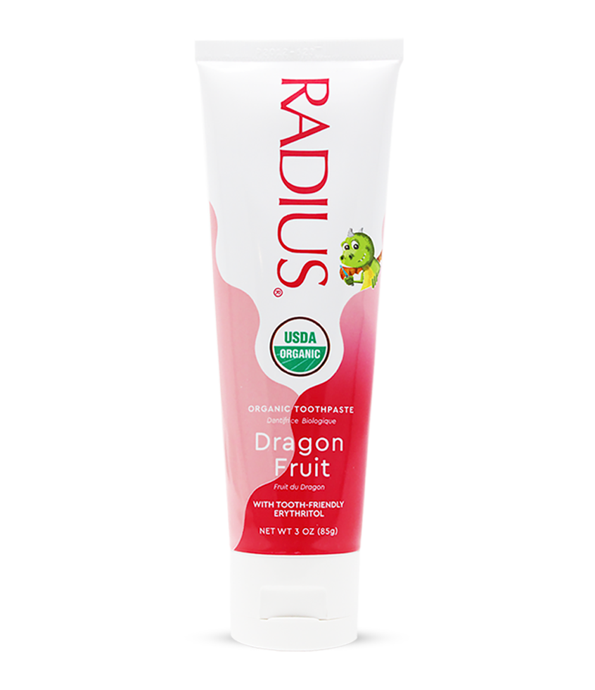 RADIUS (Pack Of 7) Radius Organic Toothpaste Dragon Fruit 3 Oz