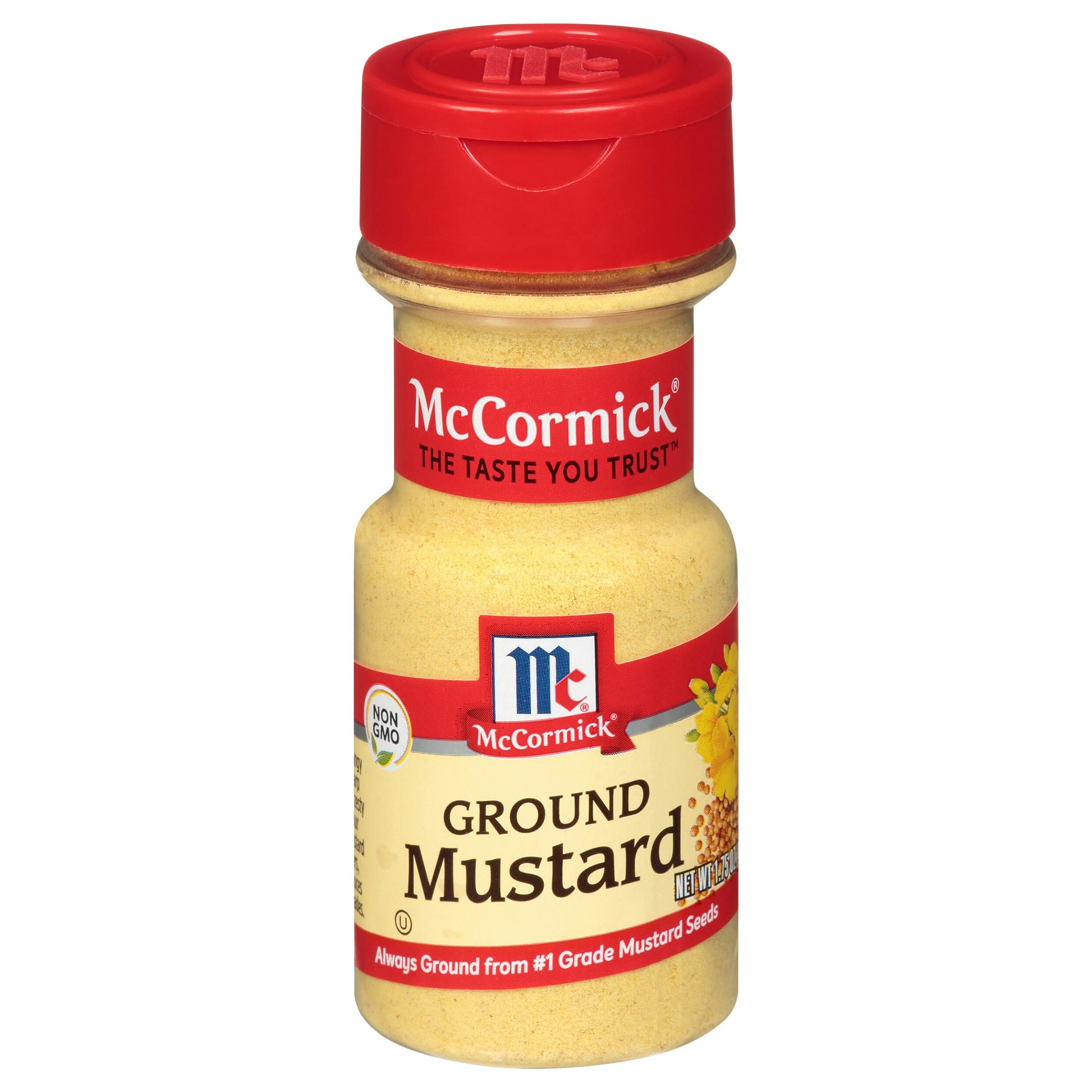 Mc Cormick Spice Mustard Ground 1.75 Oz Pack of 6