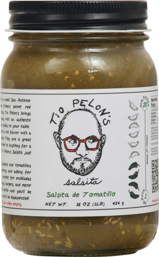 Tio Pelons Salsita Inc Salsita De Tomatillo 16 Oz Pack of 6