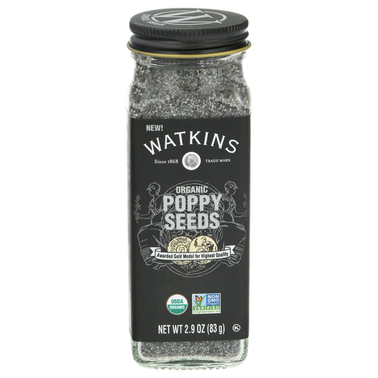 Watkins Seeds Poppy Organic 2.9 Oz Pack of 3